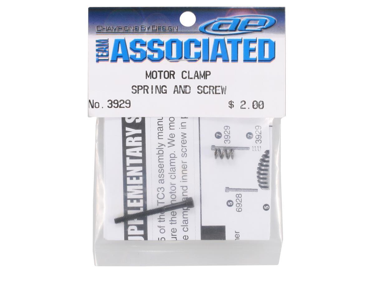 Team Associated 3929 Motor clamp spring and screw