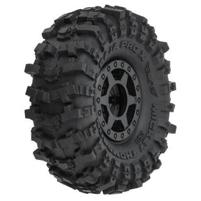 1/24 Mickey Thompson Baja Pro X F/R 1.0" MTD 7mm Black Holcomb (4) - PRO1021510 - PRO1021510