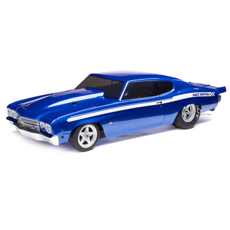 1/16 1970 Chevelle 2WD Mini No Prep Drag Car RTR, Blue - LOS01023T1 - LOS01023T1