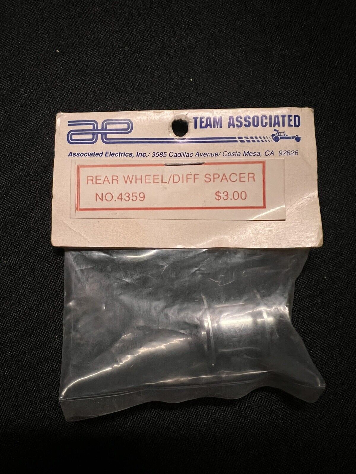 TEAM ASSOCIATED ASC4359 REAR WHEEL DIFF SPACER