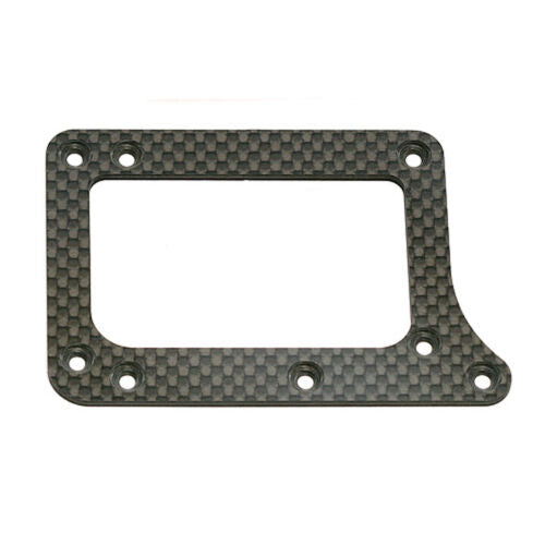 TEAM ASSOCIATED #4532 12LC/L3 Lower Rear Pod Plate Graphite
