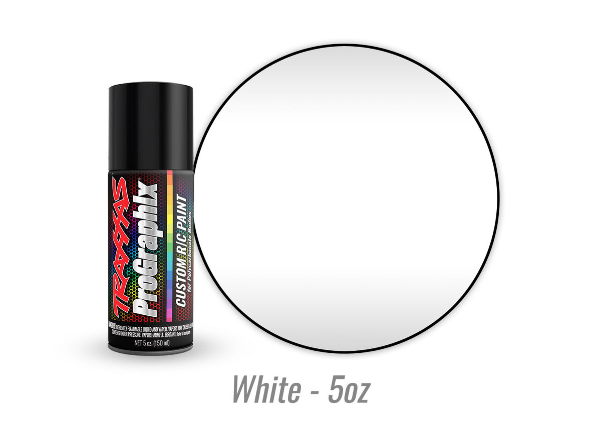 Traxxas  White ProGraphix Spray Paint (5 oz)