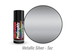 Traxxas Metallic Silver ProGraphix Spray Paint (5 oz) - 5073