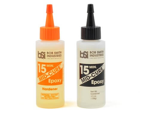 Bob Smith Industries Mid-Cure 15 Minute Epoxy 9 oz - BSI-204