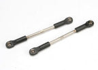 Turnbuckles, toe-links, 61mm (front or rear) (2) (assembled with rod ends and hollow balls) - 5538 - 5538