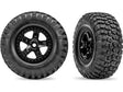 T&W Blk Whl Bfg Mt Tire Front - 5879-BLK