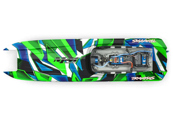Traxxas Dcb M41 Widebody, No Battery Or Charger Green/Orange - Trx57046-4