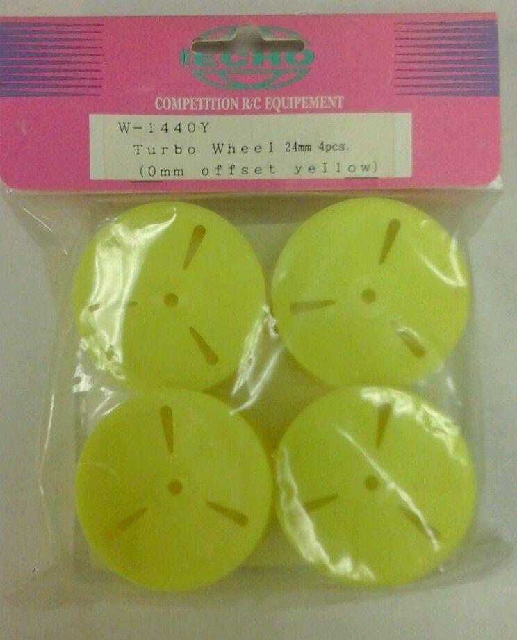 Echo Turbo Wheel 24mm 0mm Offset (Yellow)