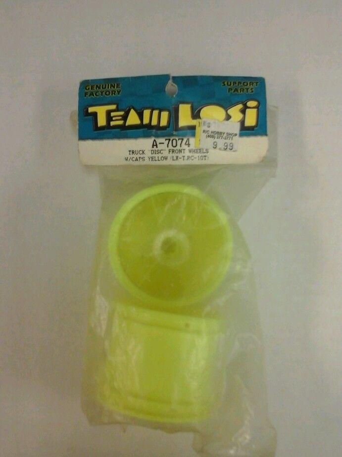 LOSI 2.2 Front 2WD Truck Wheels(Yellow) A-7074