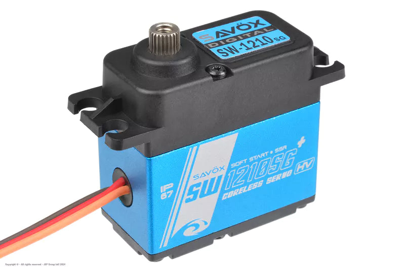 Savox SW-1210SG+ Digital Coreless Waterproof Servo –  Steel Gears