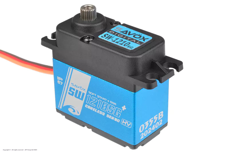 Savox SW-1210SG+ Digital Coreless Waterproof Servo –  Steel Gears