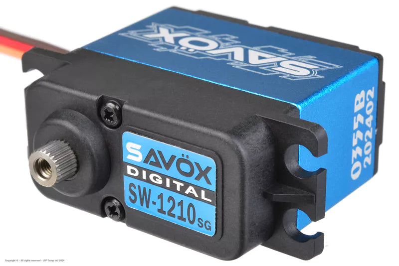 Savox SW-1210SG+ Digital Coreless Waterproof Servo –  Steel Gears