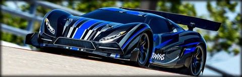 XO-1®: 1/7 Scale AWD Supercar with TQi™ 2.4GHz Radio System, Traxxas Link*™ Wireless Module, & Traxxas Stability Management (TSM)®