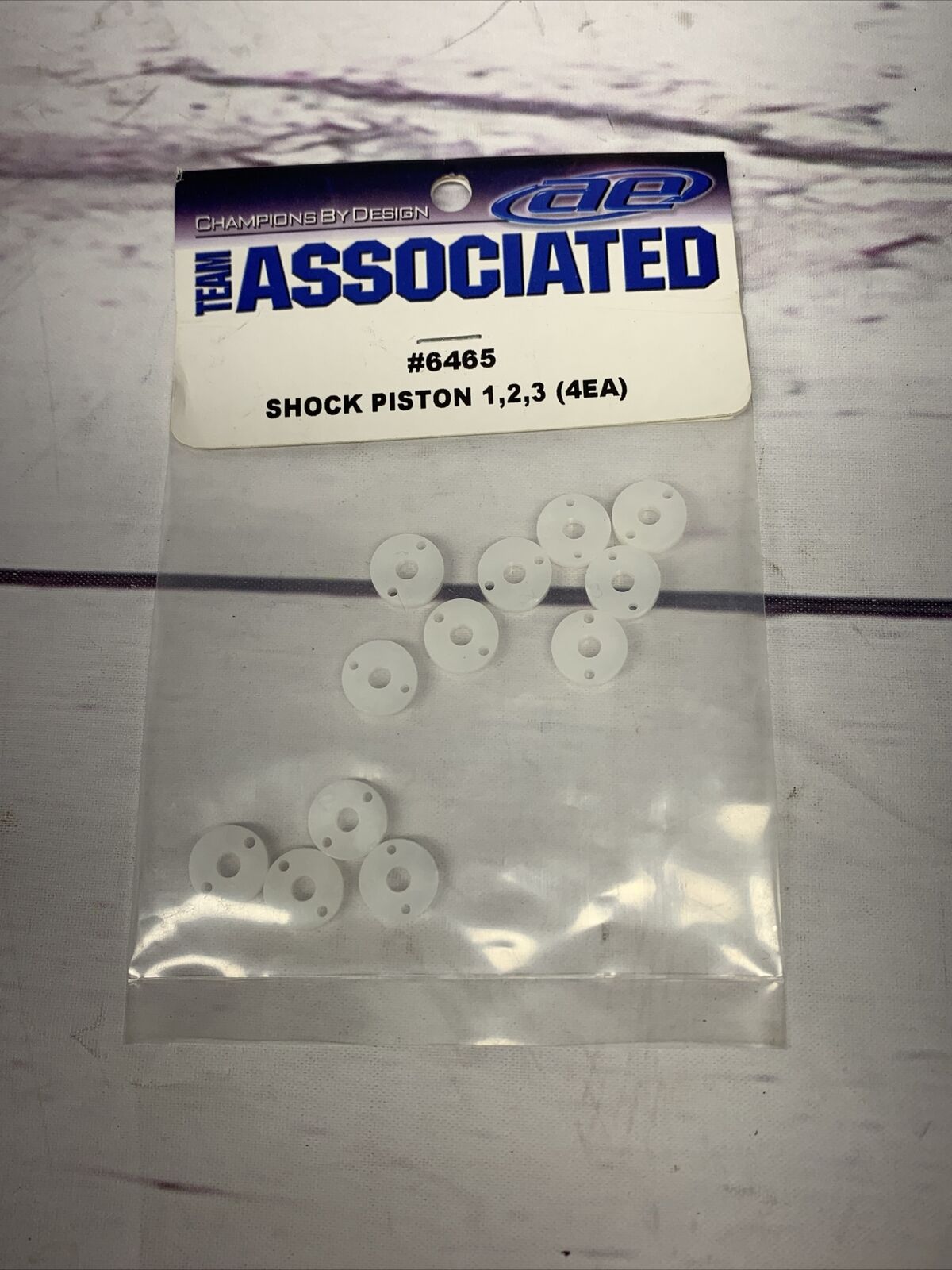 Team Associated # 6465 Molded Shock Pistons for RC10