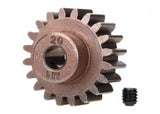 Gear, 20-T pinion (1.0 metric pitch) (fits 5mm shaft)/ set screw