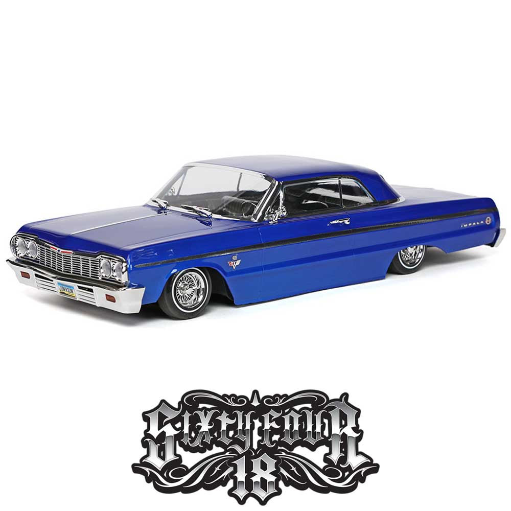 Redcat SixtyFour-18 RC Car - 1:18 1964 Chevrolet Impala SS Hopping Lowrider