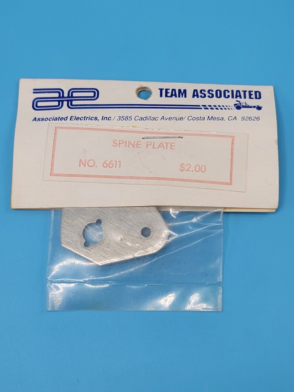 Team associated 6611 Spine plate