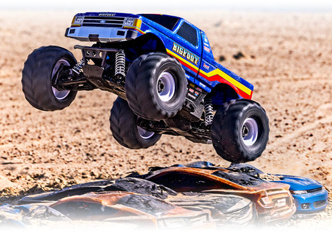 Bigfoot® 4X4 Brushless: 1/10-scale 4WD Monster Truck with TQ™ 2.4GHz radio system - Blue