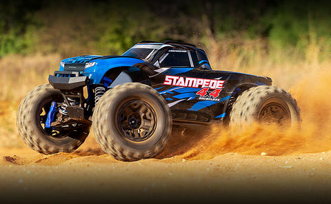 Stampede® 4X4 Brushless Bigger and Stronger Than Ever - 67154-4