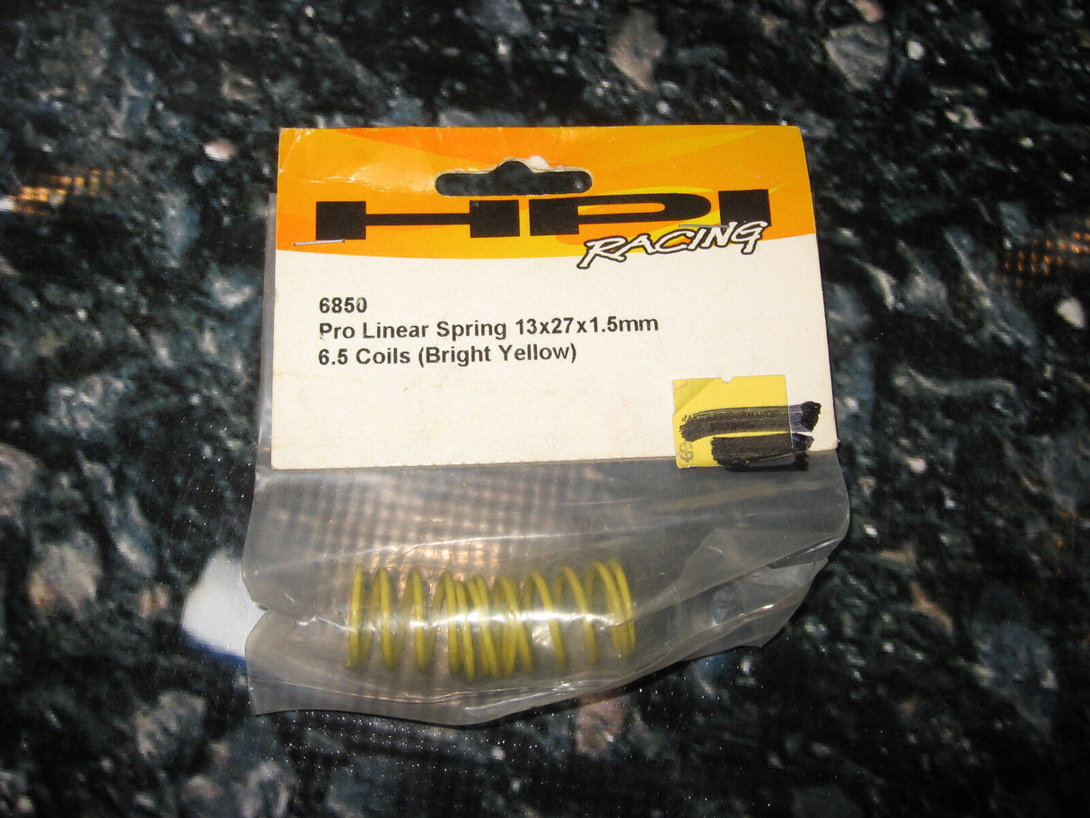 HPI RACING # 6850 RC PRO YELLOW Sedan SPRINGS (2)