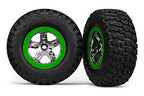 T&W SCT CHRM,GRN/BFG MT TIRE - 6876 - 6876