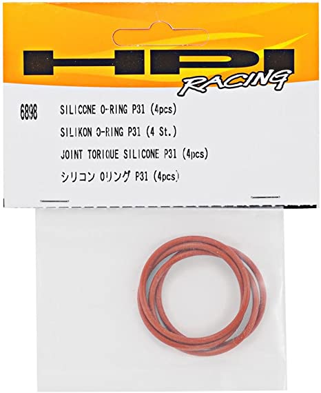 HPI Racing # 6898 Silicone O-Ring P31 (4pcs). RS4 series