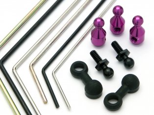 HPI RACING #72190 - SWAY BAR SET NITRO RUSH