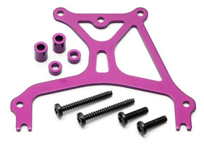 HPI #72430 - ALUMINUM REAR BRACE 2.0mm SET (PURPLE/ PRO 3) - 72430