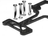 HPI RACING #73017 - GRAPHITE UPPER DECK SET (NITRO RS4 MT)