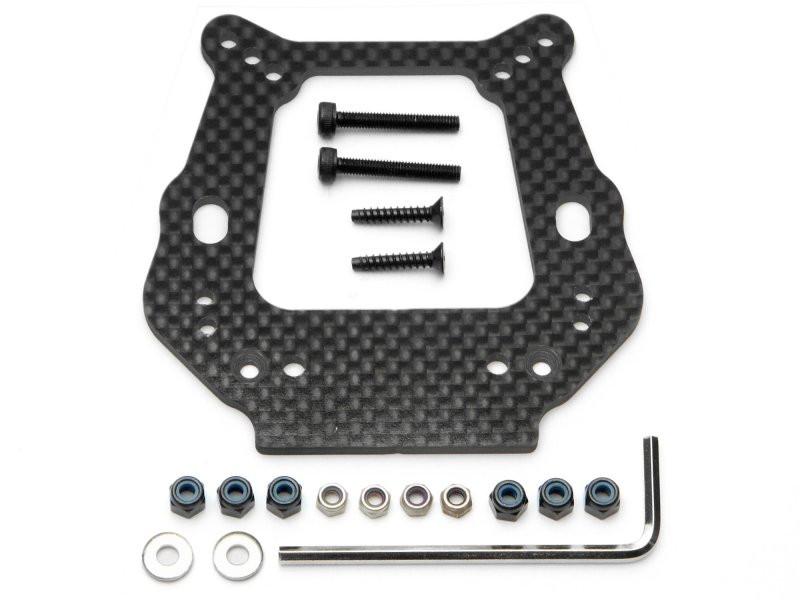 HPI #73030 - FRONT SHOCK TOWER (GRAPHITE)