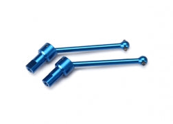 Driveshaft assembly, front & rear, 6061-T6 aluminum (blue-anodized) (2)