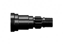 Stub axle, aluminum (black-anodized) (1) (for use only with #7750X or 7896 driveshaft) - 7768A