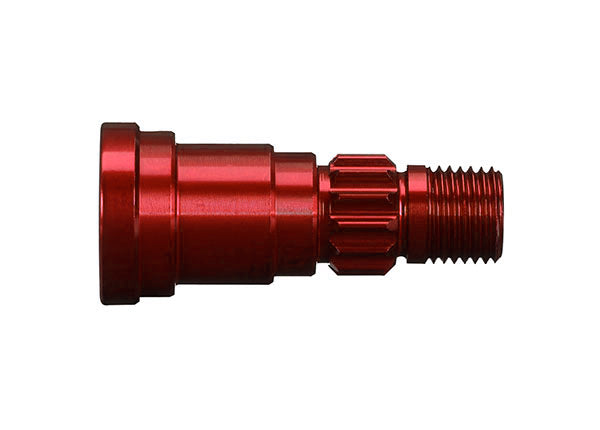 STUB AXLE ALUM RED - 7768R