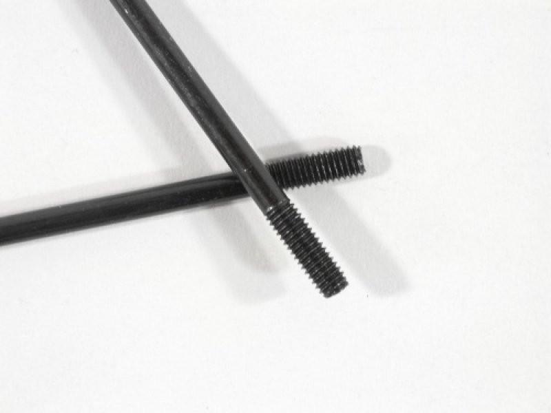 HPI #86072 - THREADED SHAFT M4x70mm (BLACK/2pcs)
