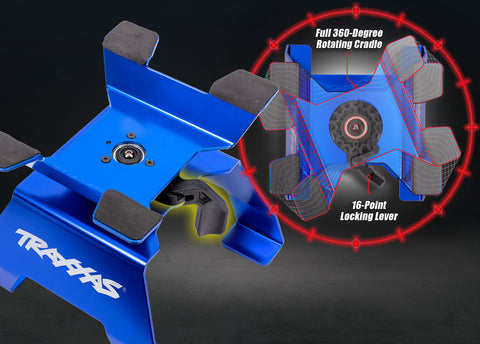 Work Like a Pro with the Traxxas RC Stand - 8796-BLUE