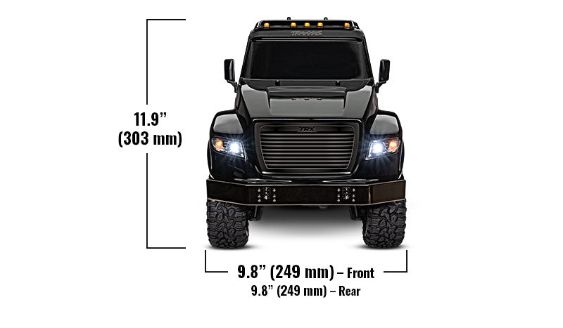 Traxxas TRX-6® Ultimate RC Hauler: 1/10 6WD Electric Flatbed Truck