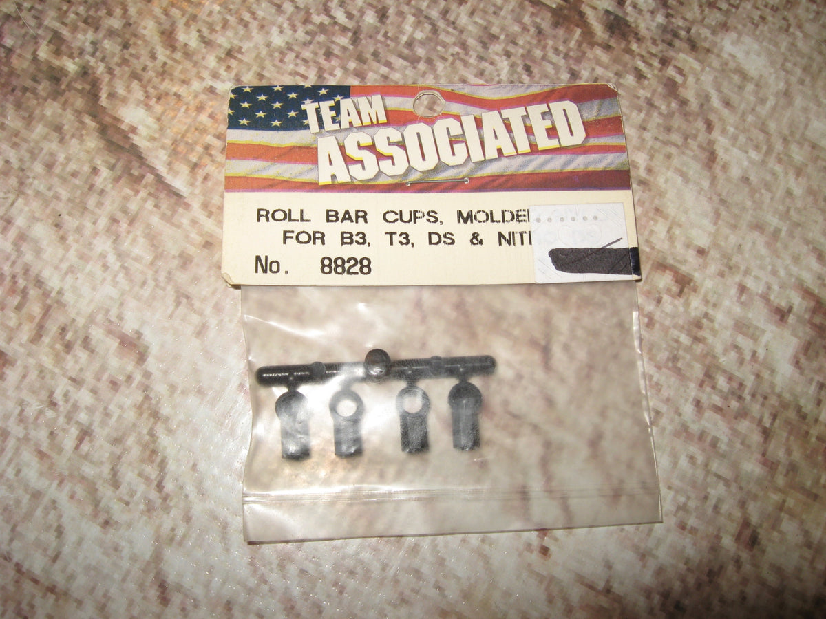 Team Associated 8828 Roll bar cups molded for B3 T3 DS