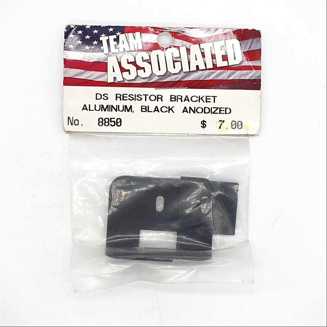 Team Associated 8850 DS Resistor bracket aluminum black anodized
