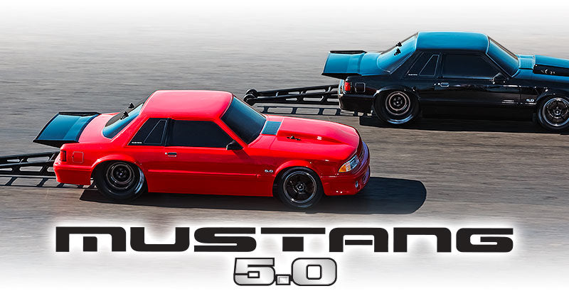 Traxxass BLK - Drag Slash Mustang - Tra94046-4