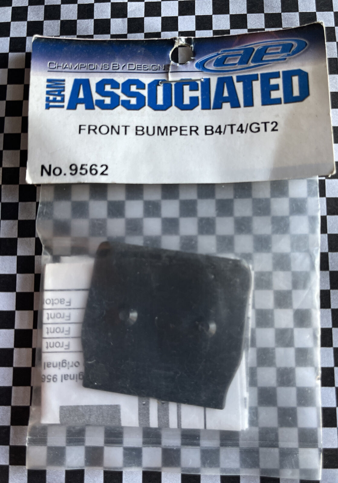 Team Associated 9562 Front bumper B4/T4/GT2