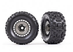 T&W GRY WHL CVR/SLEDGHMR TIRE - 9572