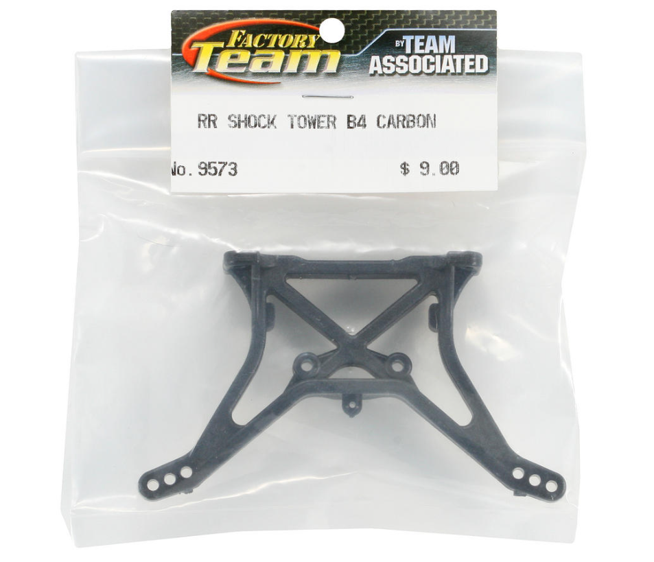Team Associated 9573 RR shock tower B4 carbon ASC9573