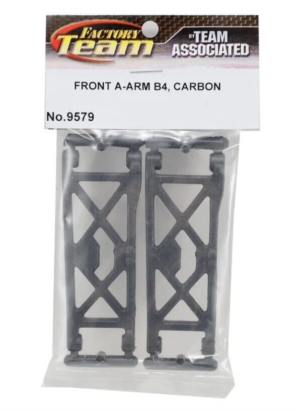 Team Associated 9579 Front A-Arms B4 carbon