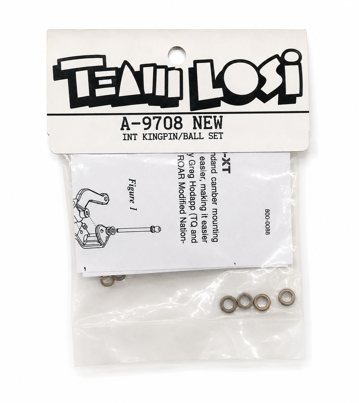 LOSA9708 NEW XXT KINGPIN/BALL SET