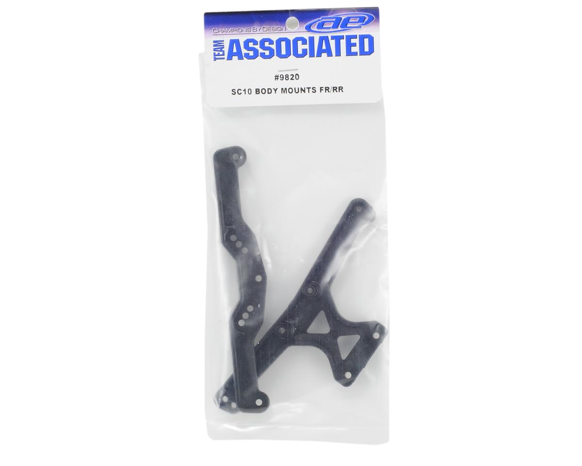 Team Associated 9820 SC10 Body Mounts FR/RR