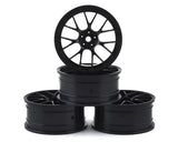 MST 24mm RE Wheel Black 4 0mm Offset w/12mm Hex - MXS-832501BK