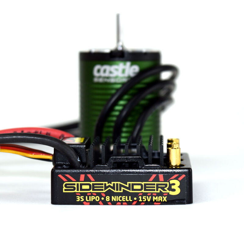 1/10 SV3 Sidewinder Waterproof ESC/1406-5700Kv Brushless Motor Combo: 4mm Bullet - CSE010011506