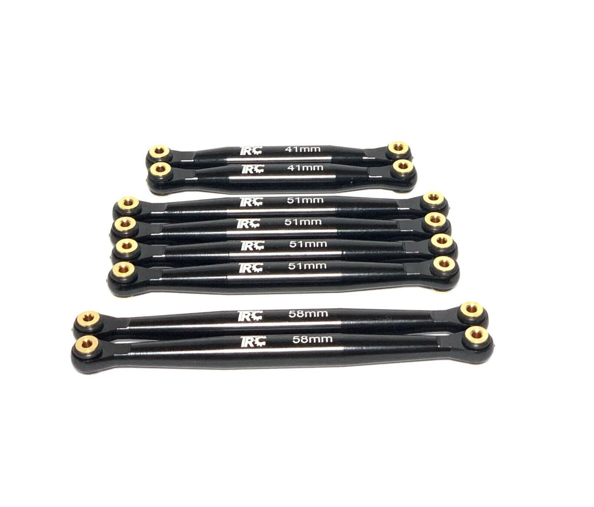 Aluminum Link Set For Axial SCX24 C10 Jeep 133.7mm - TRC-058