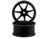 Integra AVS Model T7 High Traction Drift Wheels Black 2 8mm Offset w/12mm Hex - IW-2208BK