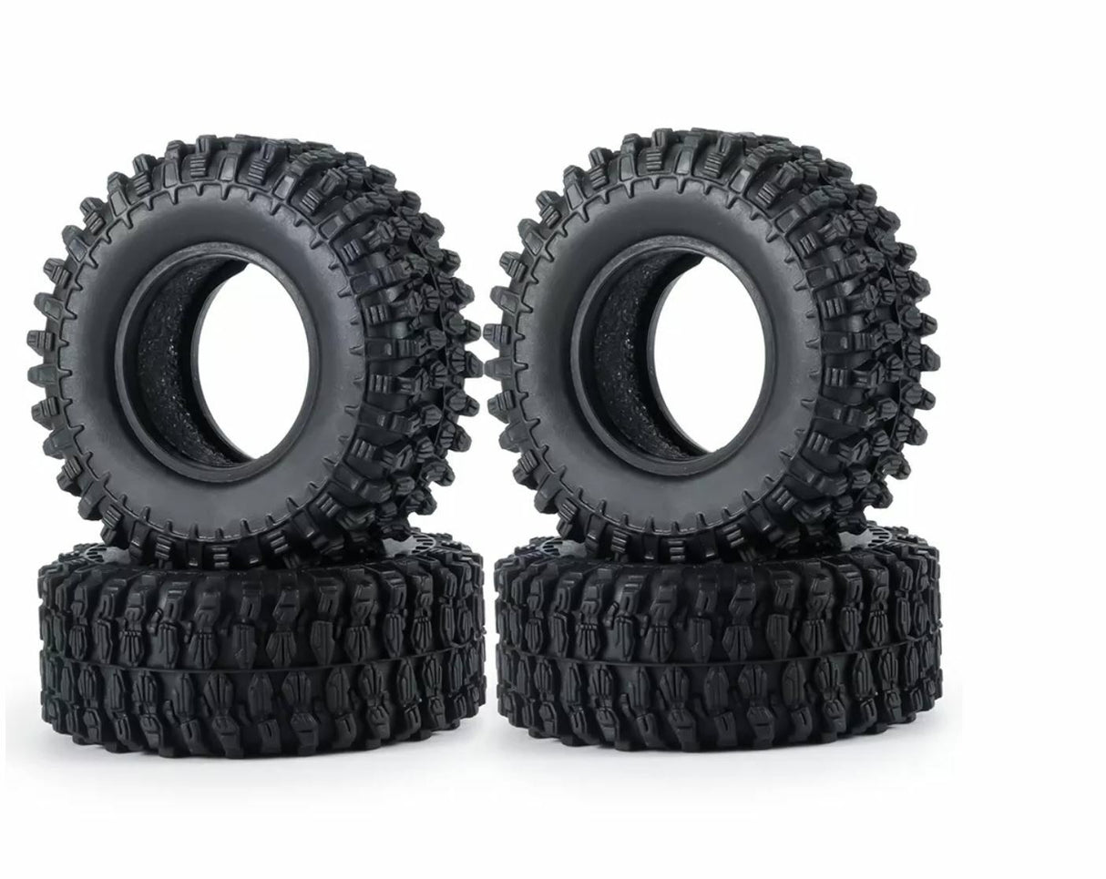 Axial SCX24 Rubber Crawler Tires 54mm x 23mm - TRC-118